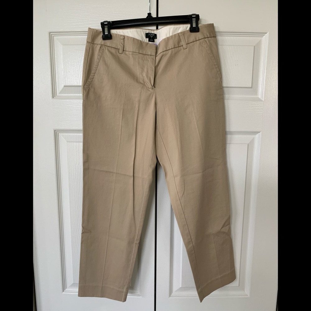 NWT JCrew Factory Skimmer Stretch pants, size 6